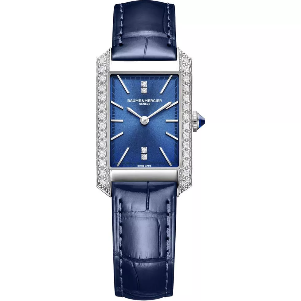 Baume & Mercier Hampton 10709 Blue Watch 35 X 22mm