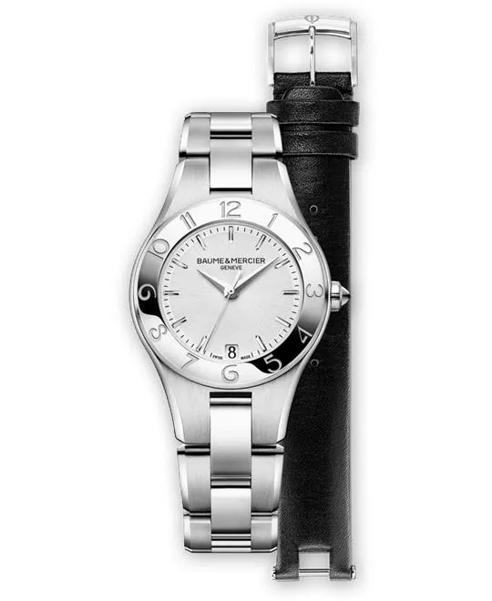 Baume & Mercier Linea 10070 Watch Set 32mm