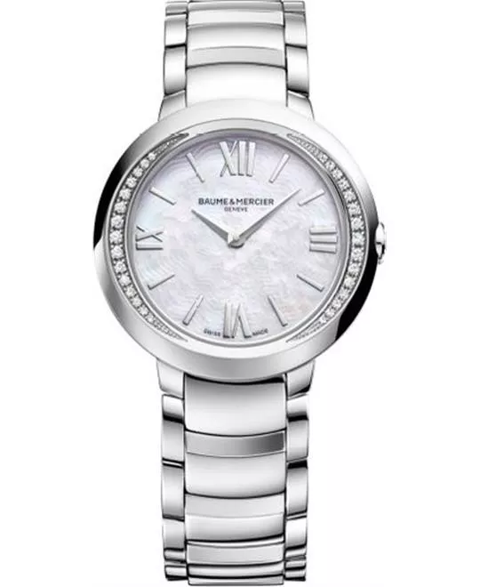 Baume & Mercier Promesse 10160 Diamond Watch 30mm
