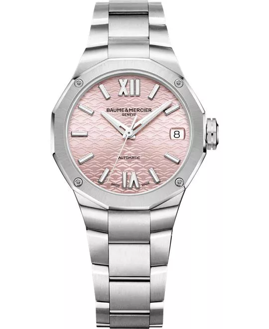 Baume & Mercier Riviera 10675 Pink Watch 33mm