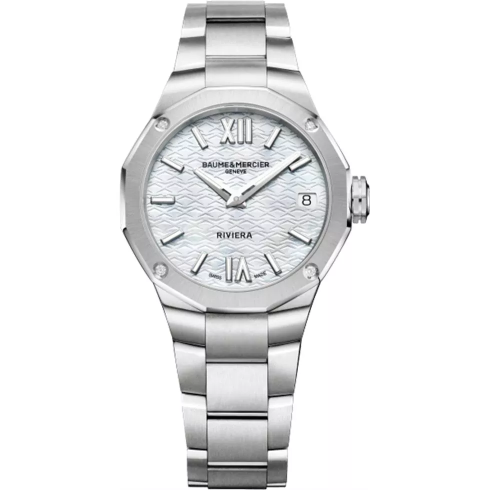 Baume & Mercier Riviera Diamond Women's Watch 33mm 