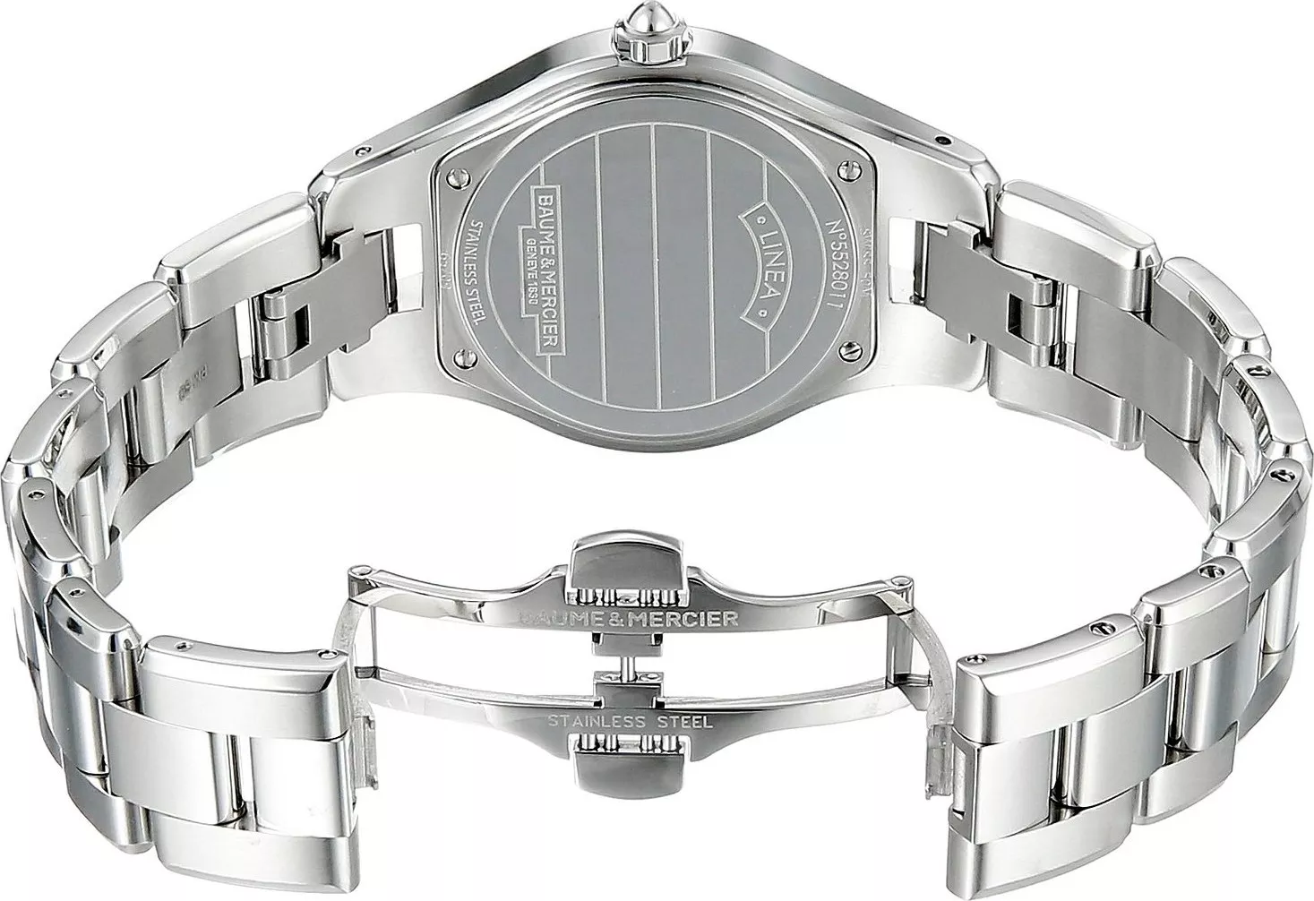 Baume & Mercier Linea 10070 Watch Set 32mm