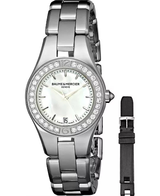 Baume & Mercier Linea 10013  Diamond Ladies Watch 27