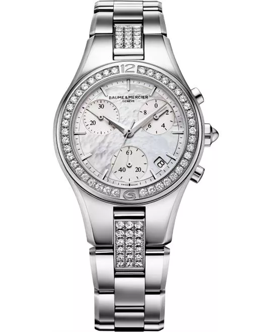 Baume & Mercier Linea 10017 Diamond Watch 32