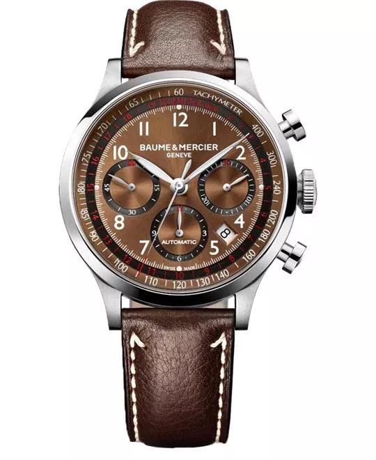 Baume & Mercier Capeland 10002 Chronograph Watch 42