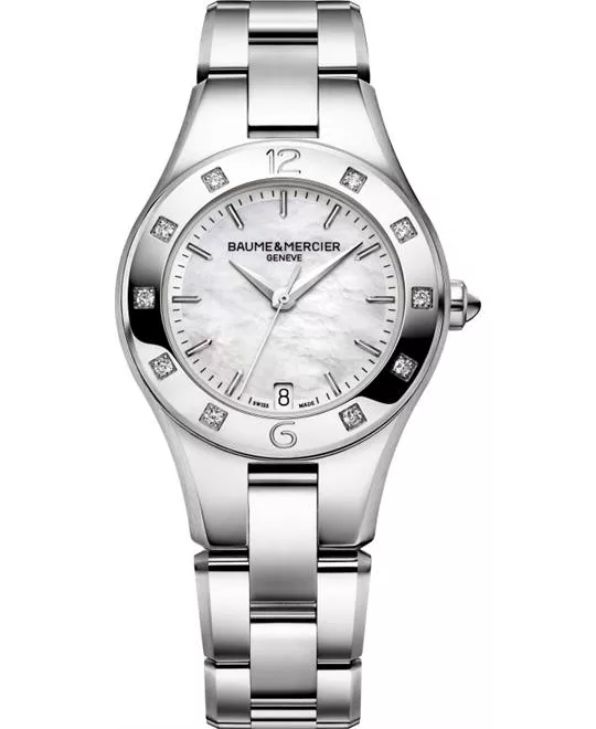 Baume & Mercier Linea 10071 Diamond Ladies Watch 32