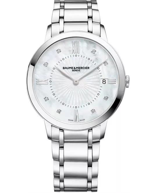Baume & Mercier Classima 10225 Diamond Watch 36.5mm