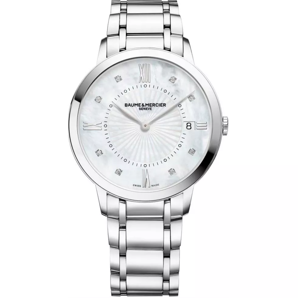 Baume & Mercier Classima 10225 Diamond Watch 36.5mm