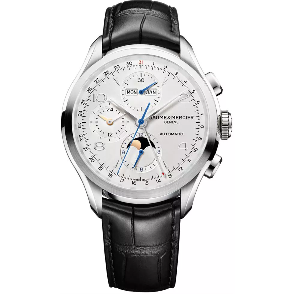 Baume & Mercier Clifton 10278 Automatic Watch 43mm