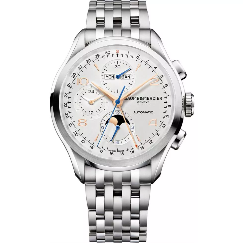 Baume & Mercier Clifton 10279 Automatic Watch 43