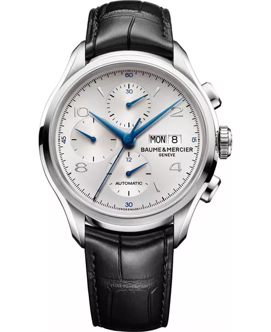 Baume & Mercier Clifton 10123 Chronograph Watch 43