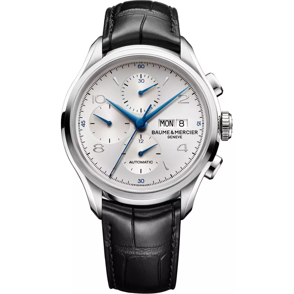 Baume & Mercier Clifton 10123 Chronograph Watch 43