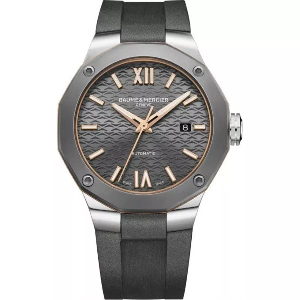 Baume et Mercier Riviera 10660 Titanium Watch 42mm
