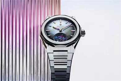 Zenith tiếp cận nghệ thuật đương đại với Defy Skyline Tourbillon Felipe Pantone