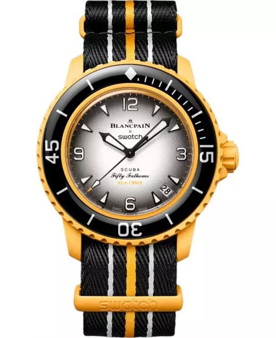 Blancpain Swatch Bioceramic Pacific Ocean Watch 42.3MM