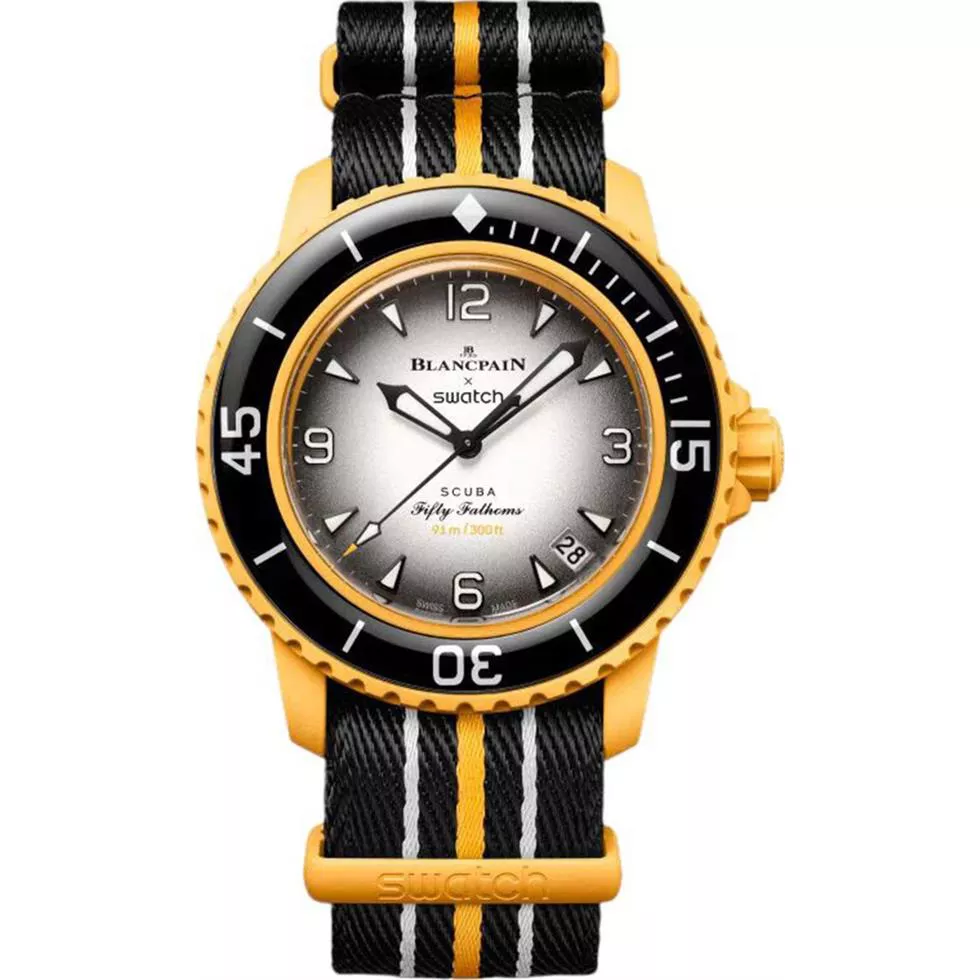 Blancpain Swatch Bioceramic Pacific Ocean Watch 42.3MM