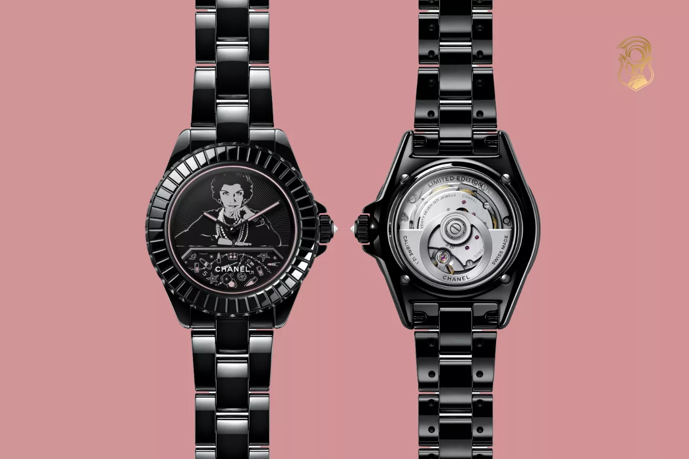 Bộ sưu tập đồng hồ Mademoiselle J12 Blush