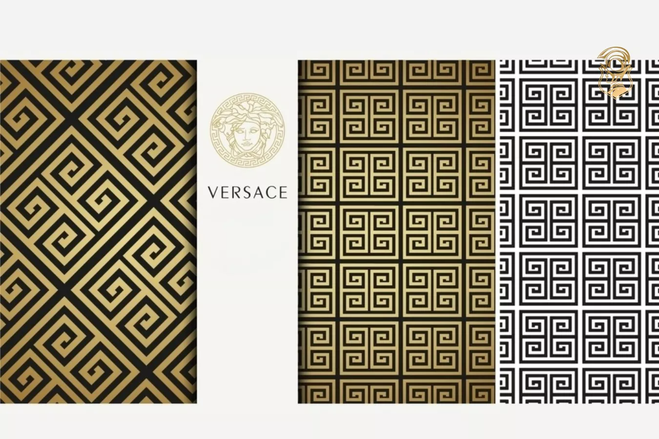 Bộ sưu tập Versace Greca với họa tiết Greek Key độc đáo