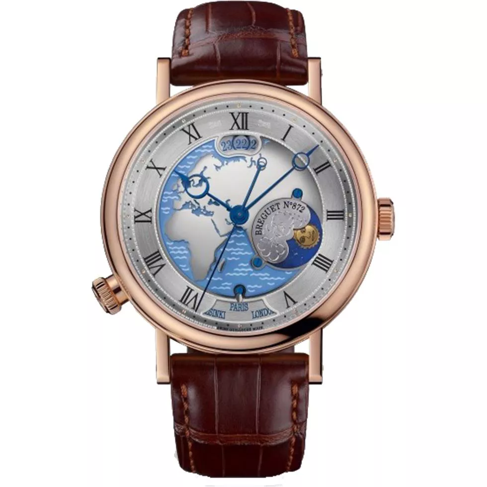 Breguet Classique 5717BR/EU/9ZU Hora Mundi Watch 43mm