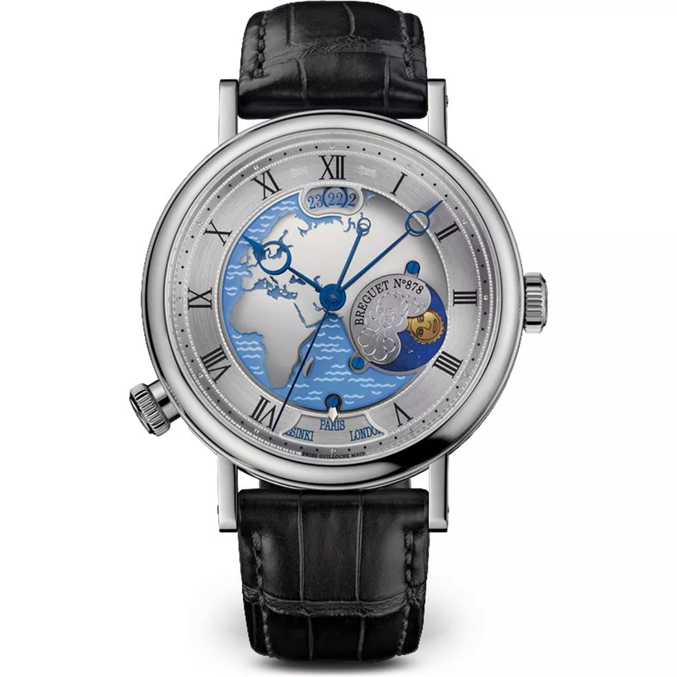 Breguet Classique 5717PT/EU/9ZU Hora Mundi Watch 43mm