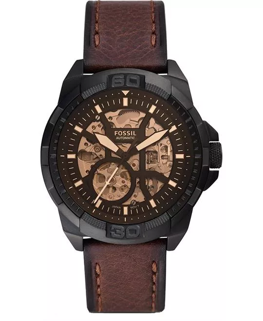 Bronson Automatic Brown Watch 44MM