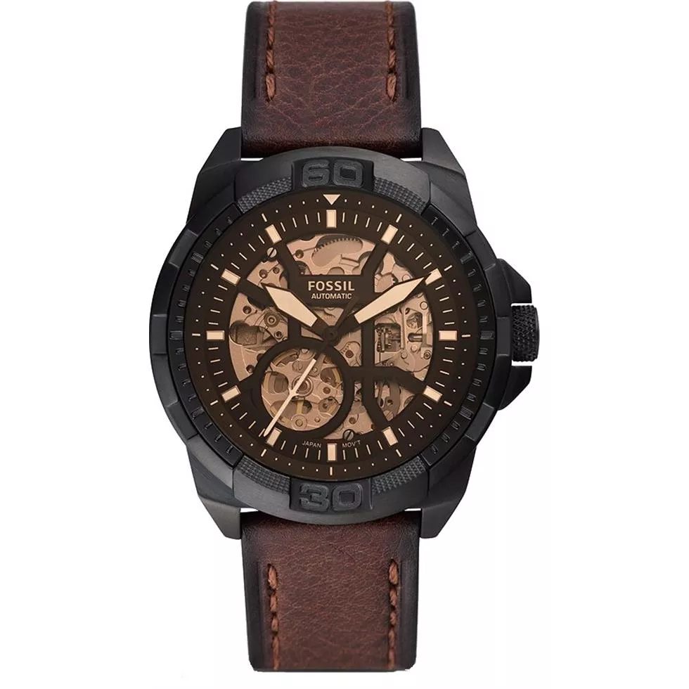 Bronson Automatic Brown Watch 44MM