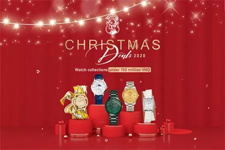 NHỮNG BST ĐỒNG HỒ QUÀ TẶNG NOEL & NĂM MỚI 2021 TỪ 30 - 150 TRIỆU VND
