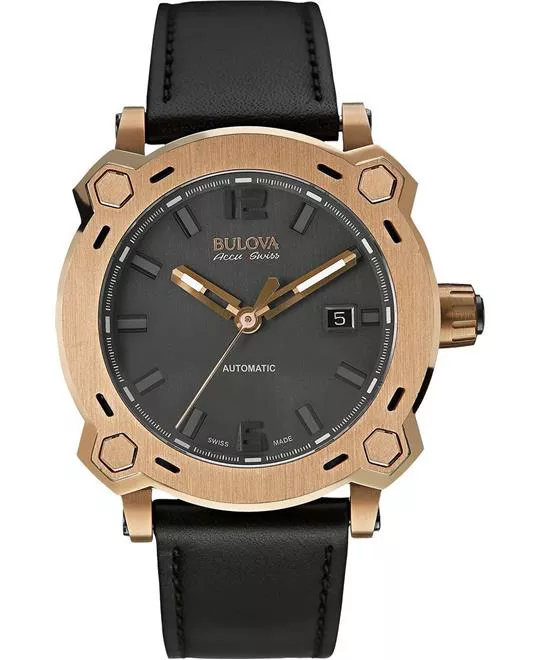 Bulova AccuSwiss Percheron Automatic Watch 43mm