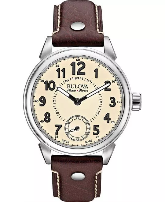 Bulova Accuswiss Gemini Automatic Watch 42mm