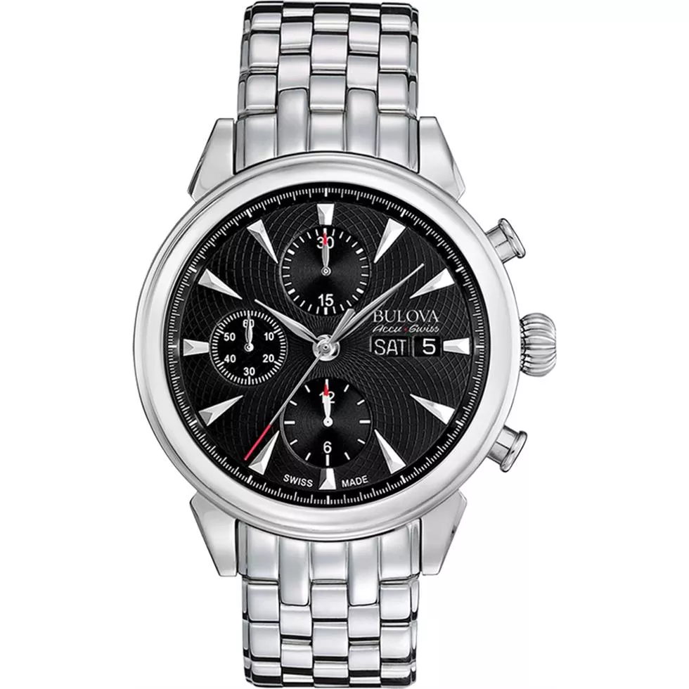 Bulova AccuSwiss Gemini Automatic Watch 42mm