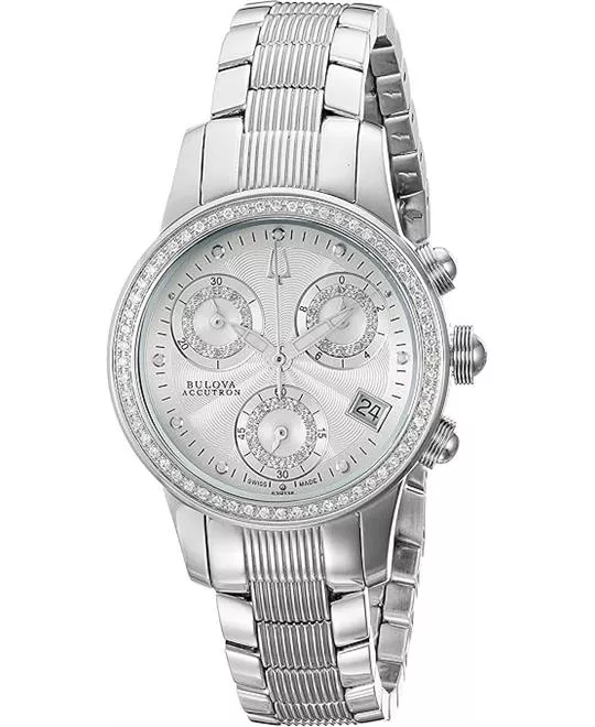 Bulova Accutron Masella Chronograph Watch 31mm