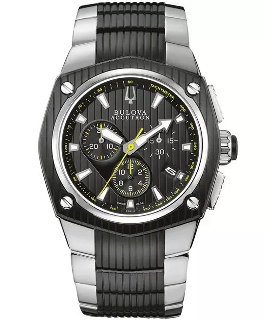 Bulova Accutron Corvara Chronograph Watch 42mm