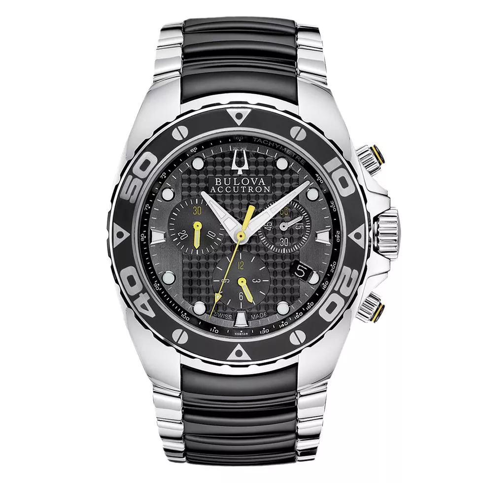 Bulova Accutron Curacao Chronograph Watch 42mm