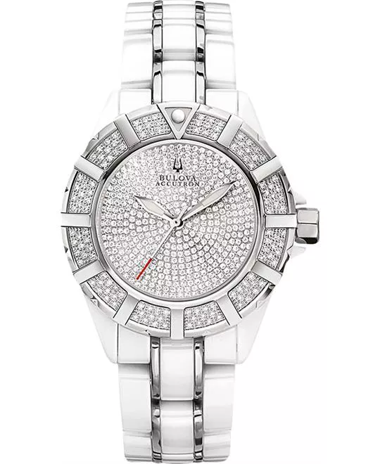 Bulova ACCUTRON Mirador Diamond Watch 35mm
