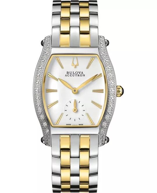 Bulova Accutron Saleya Diamonds Watch 28mm