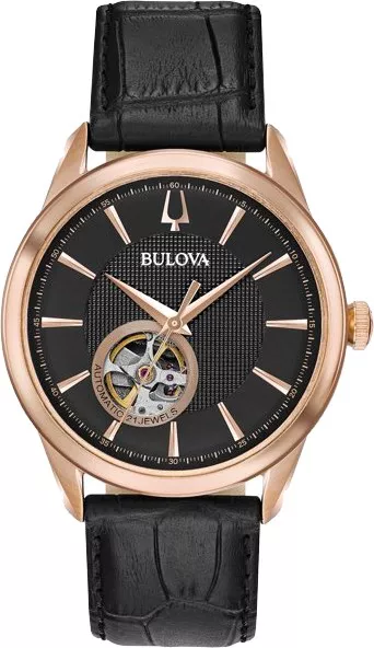Mã SP: 97466 Bulova Automatic Black Watch 40mm 11,260,000