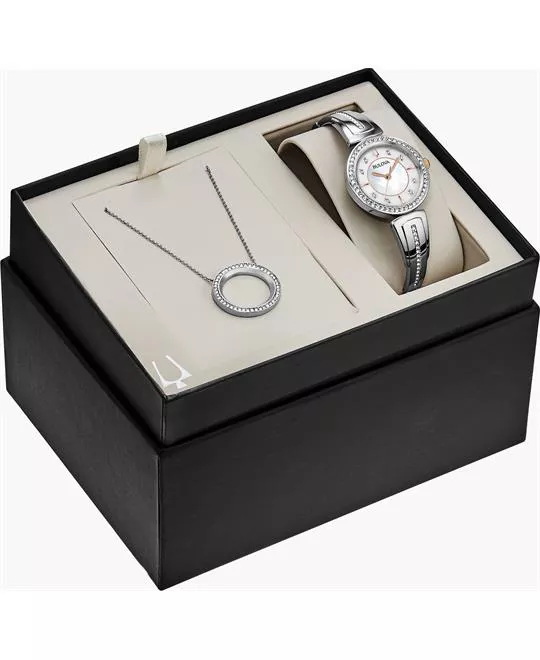 Bulova Box Set Quartz Watch 30mm