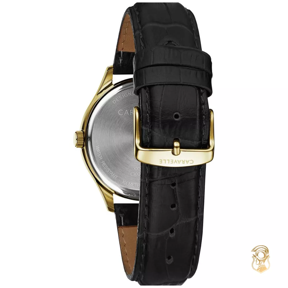 Bulova Caravelle Gold Tone Watch 41mm