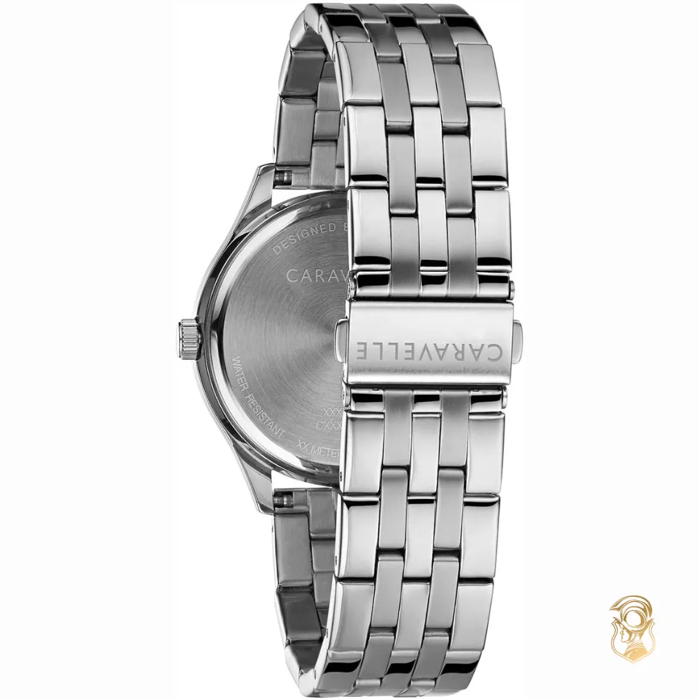 Bulova Caravelle Silver Tone Men's Watch 41mm