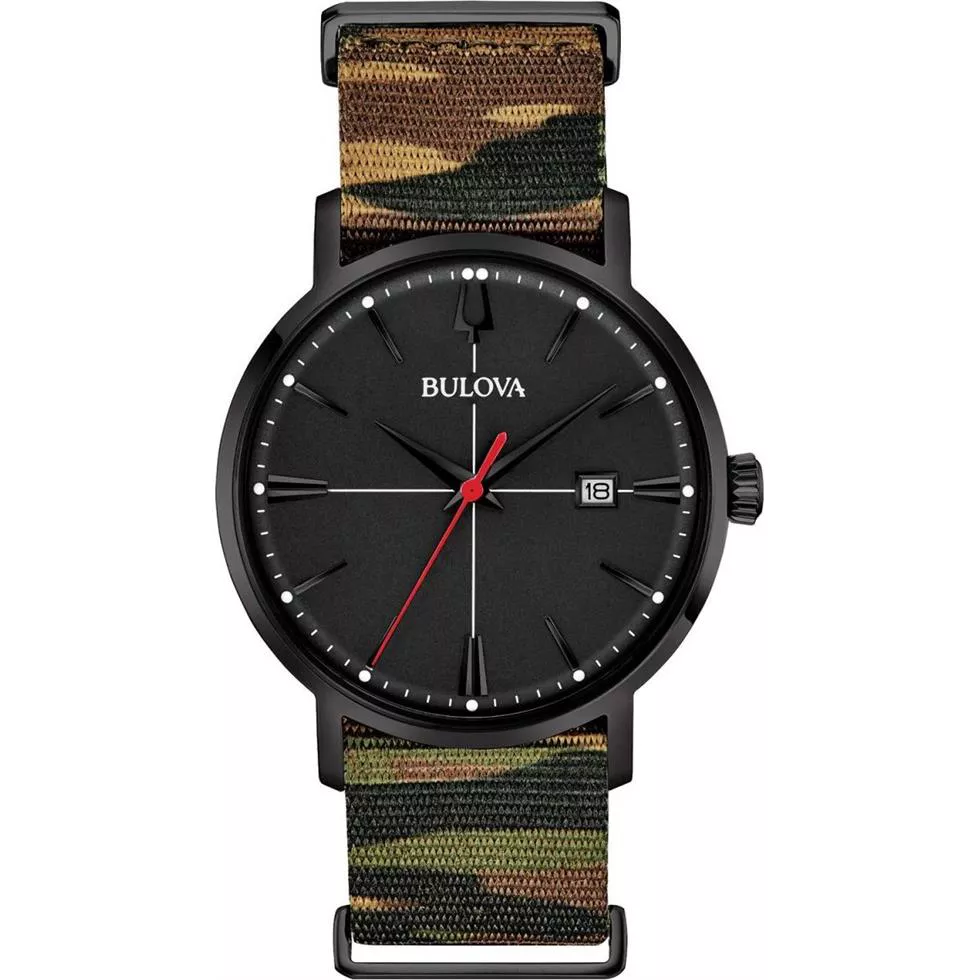 Bulova Classic  Aerojet Black Watch 39mm