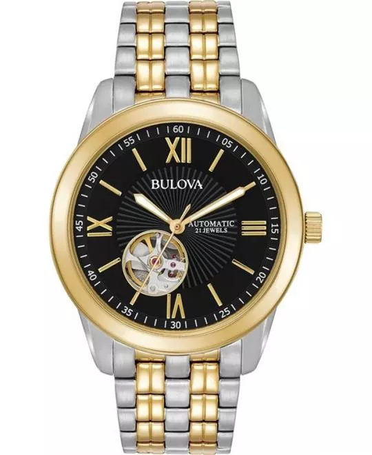 Bulova Open Heart  Automatic Watch 42mm