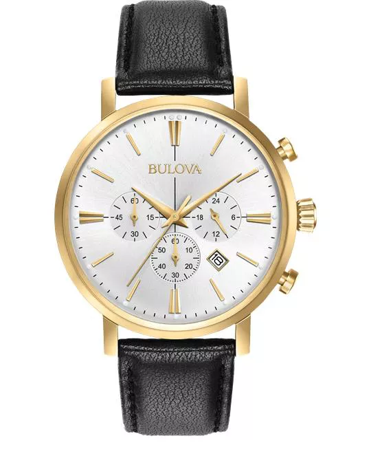 Bulova Classic Chronograph Watch 41mm