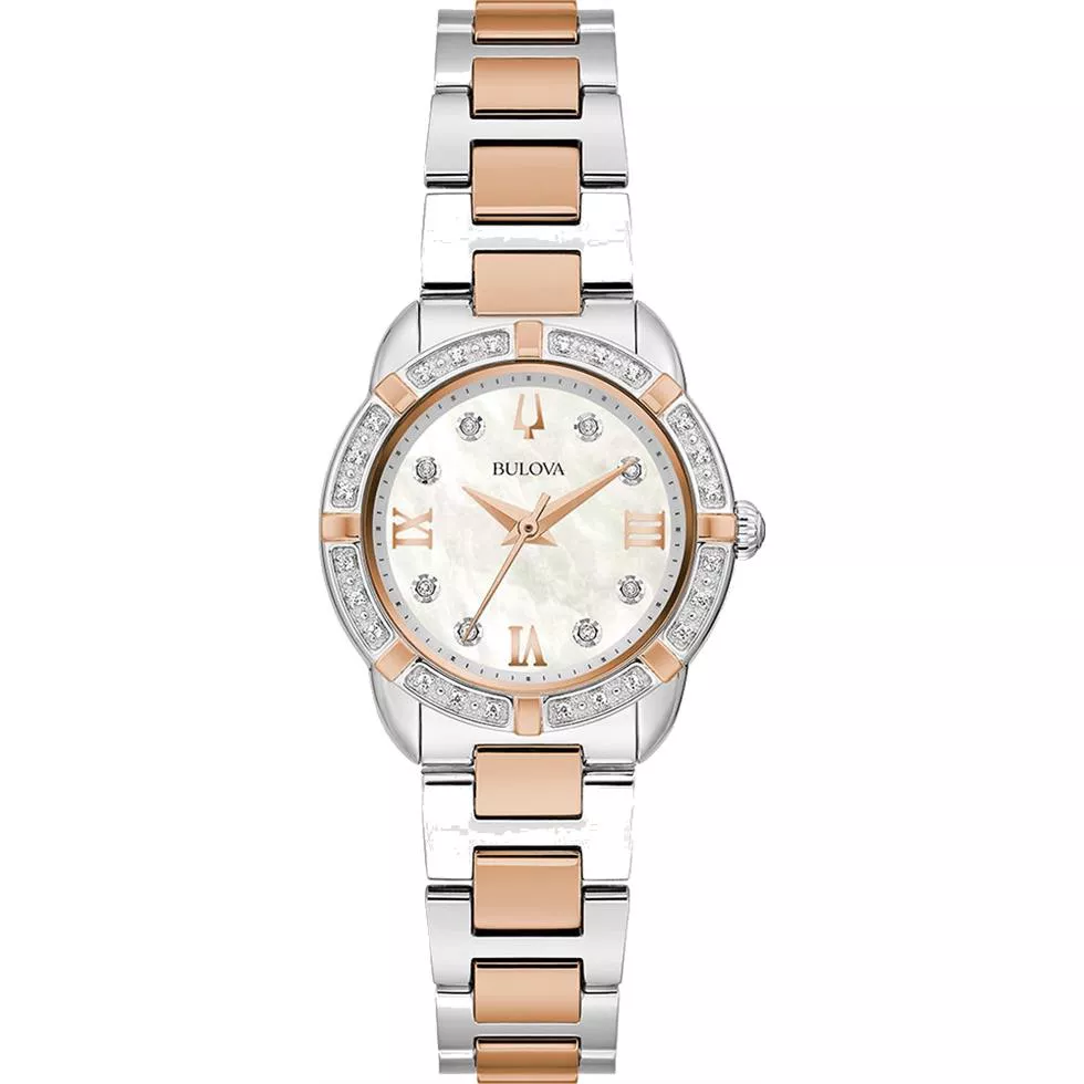 Bulova Classic Crystal Watch 27mm