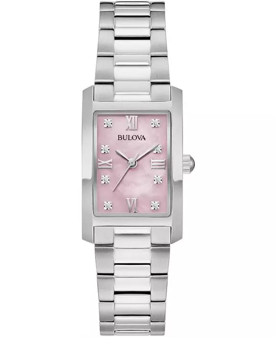 Bulova Classic Diamond Watch 21mm x 24mm