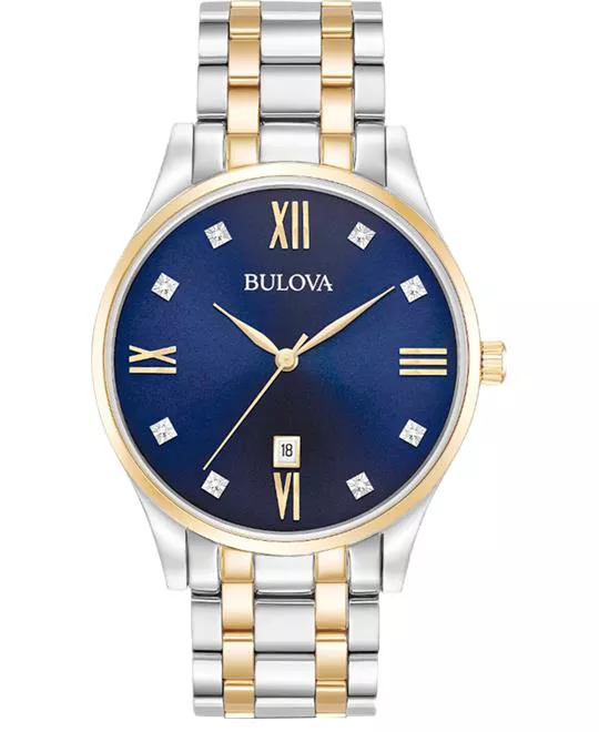 Bulova Classic Diamonds Watch 40mm