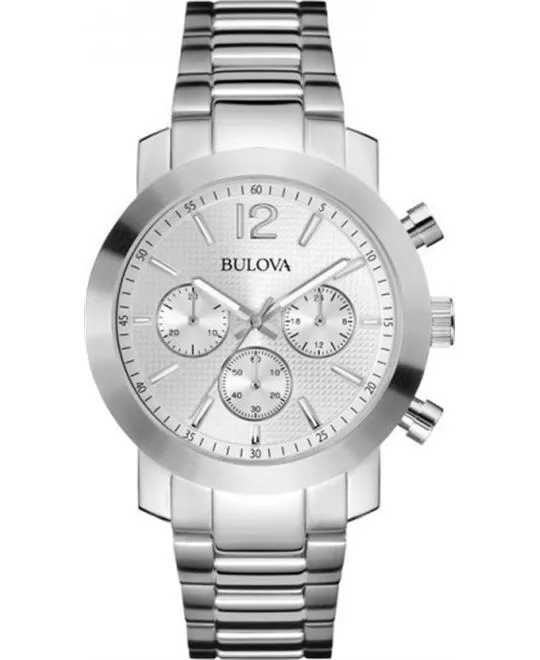 Bulova Classic Grey Dial Men's Watch 40mm