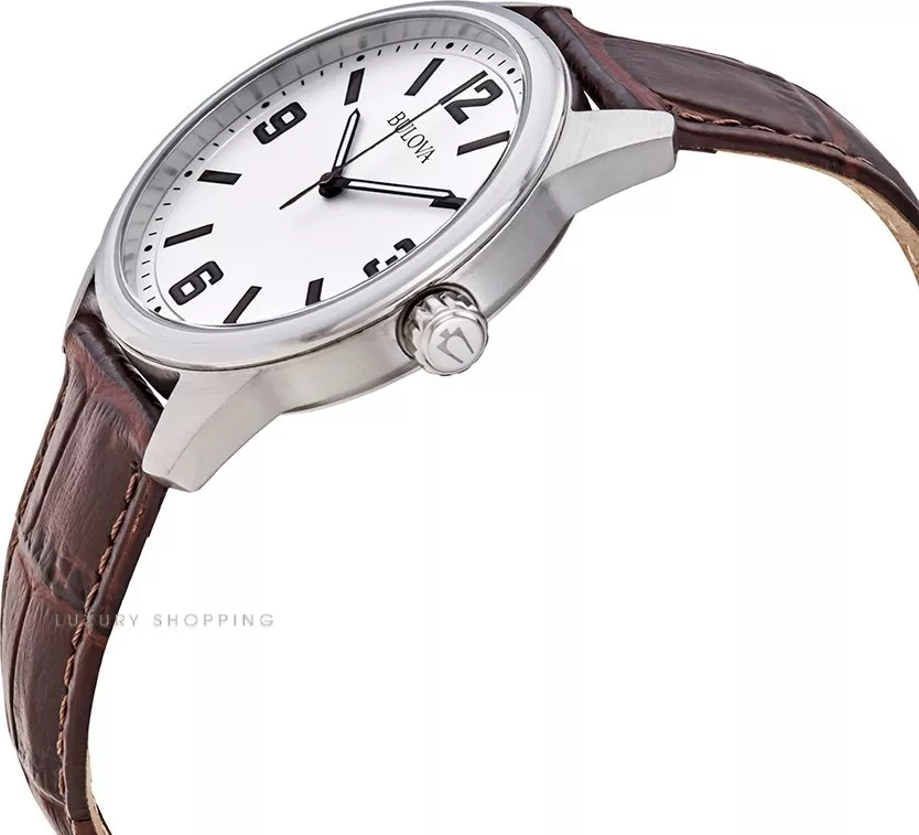 Bulova Classic Quartz Silver Watch 40mm 