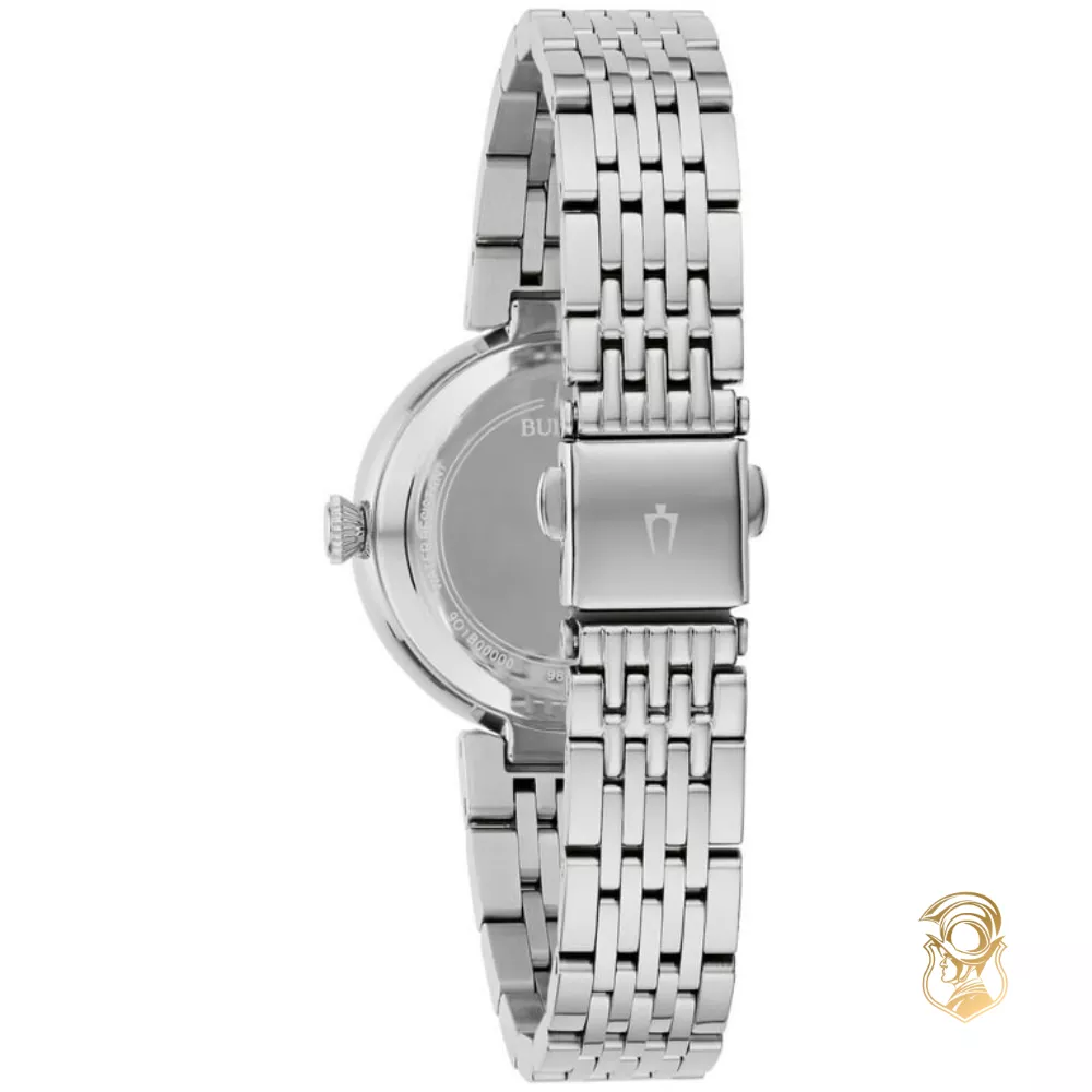 Bulova Classic Quartz White Mother-of-Pearl Watch 30mm