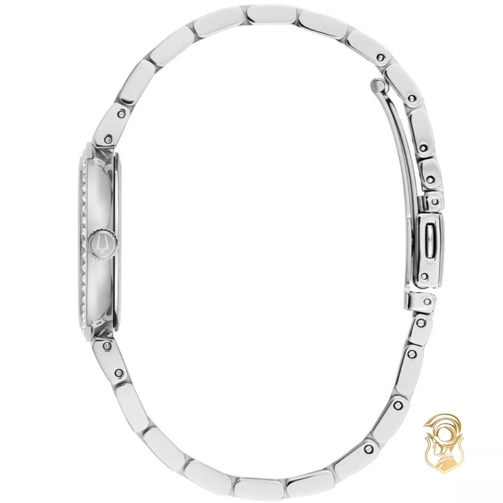 Bulova Classic Quartz White Mother-of-Pearl Watch 30mm