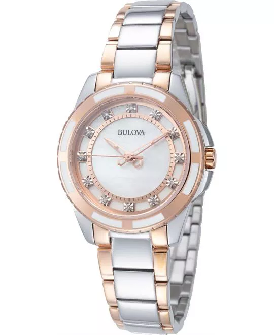 Bulova Classic Two - Tone Women's Watch 32mm